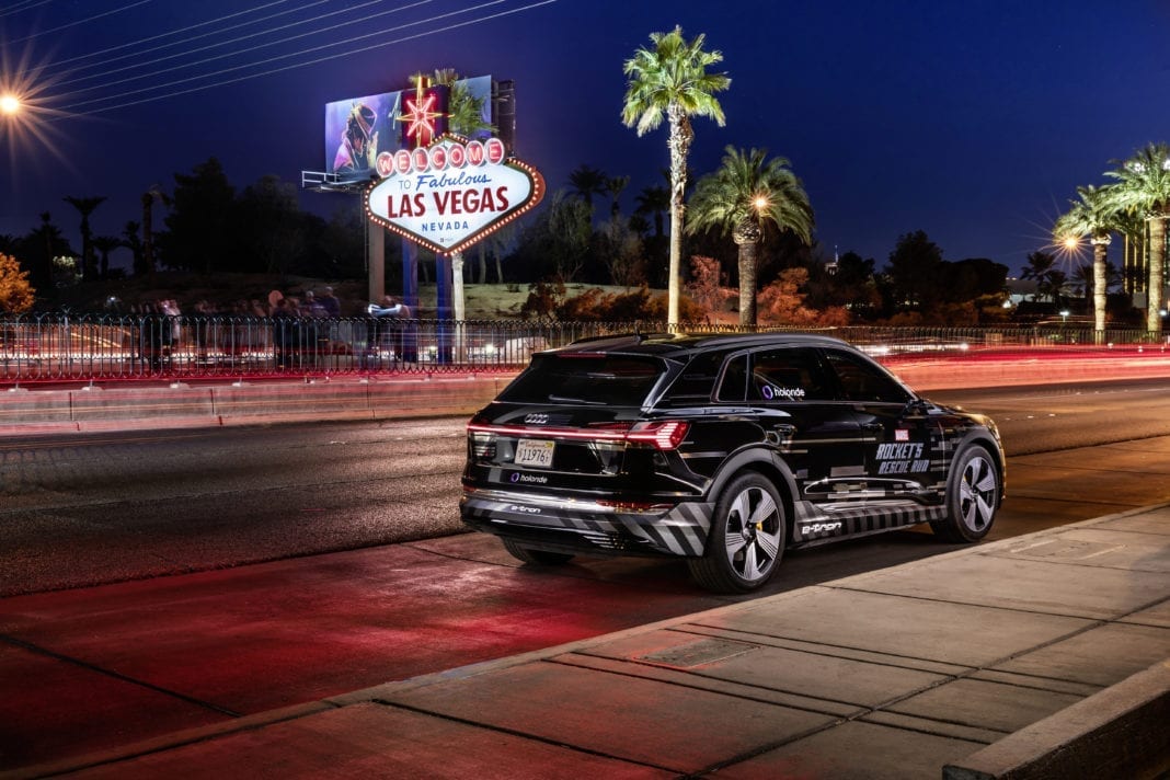 Podczas targów CES 2019 w Las Vegas, Audi zamienia